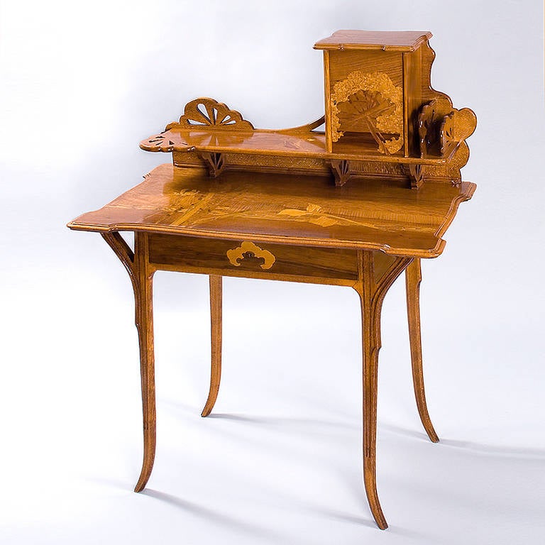 Emile French Art Nouveau Desk In Excellent Condition In New York, NY