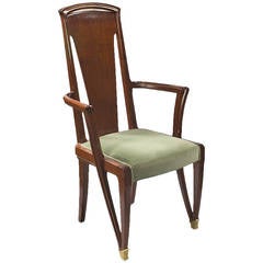 Louis Majorelle French Art Nouveau Armchair