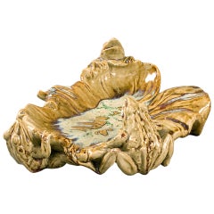 Lachenal French Art Nouveau Ceramic Tray