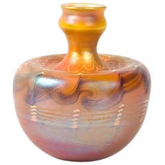 Antique Tiffany Studios Favrile Vase
