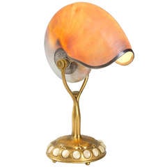 Tiffany Studios New York "Nautilus" Desk Lamp