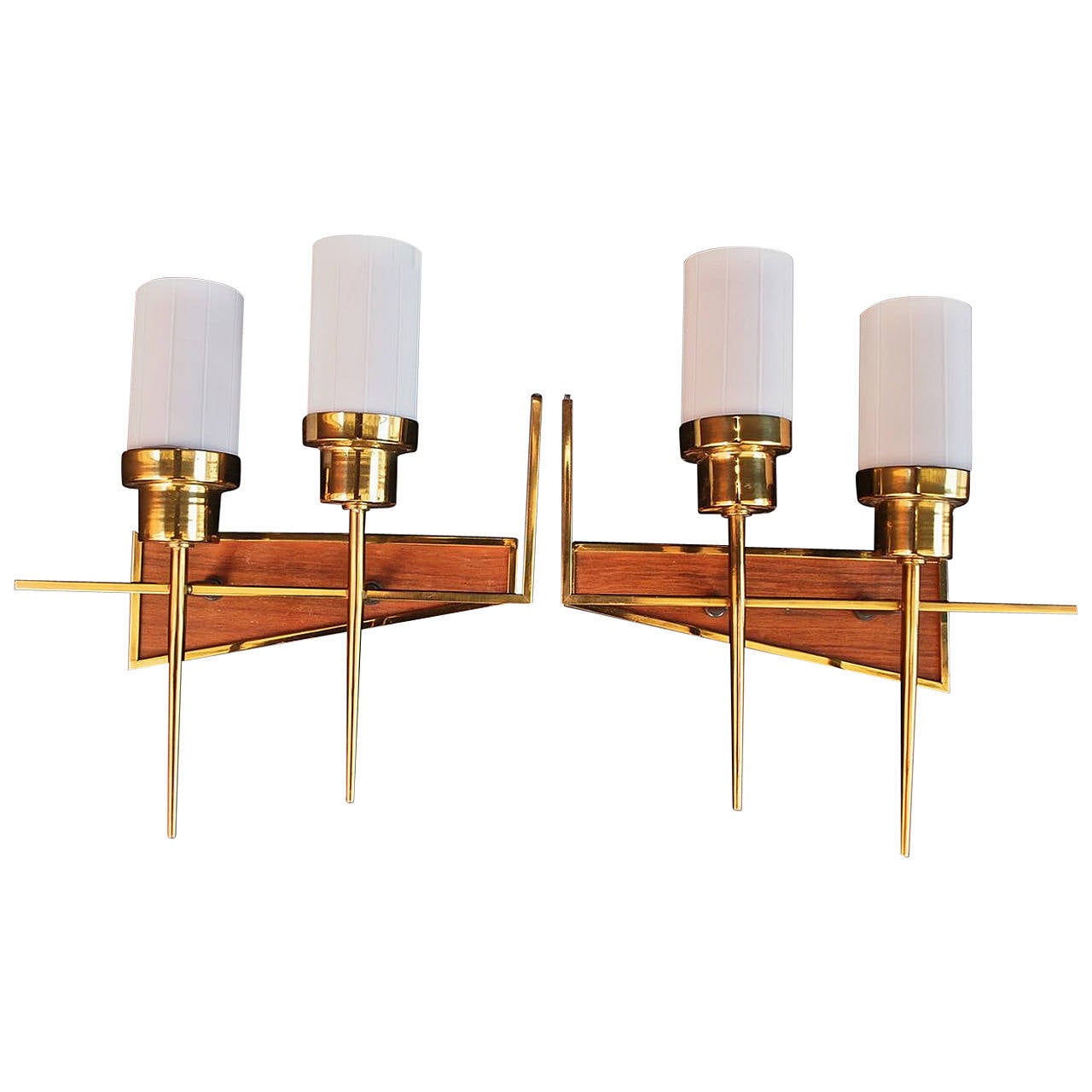 Pair of French 1950s Sconces