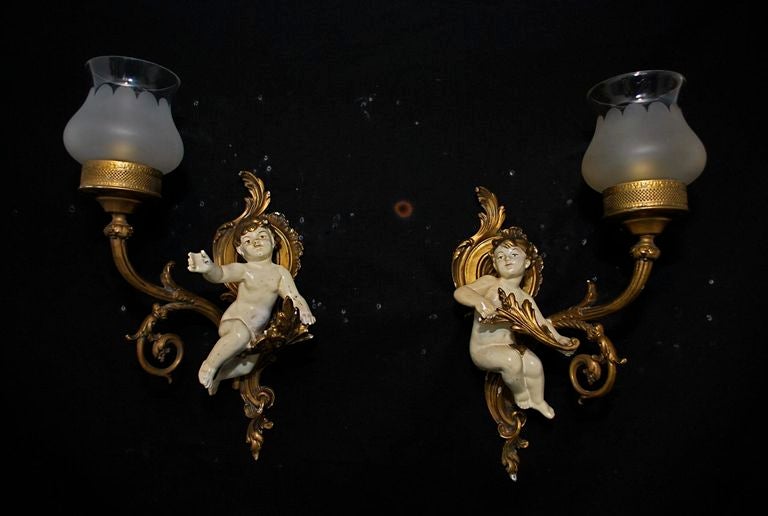 remember we have over three thousand antique sconces and over one thousand antique lights, we can not put everything on 1stibs ,if you need a specific sconces or lights, ask us we might have it in our store, also we have our line of wrought iron