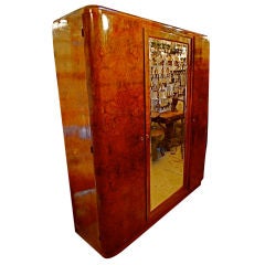 large antique  French Art Deco armoire