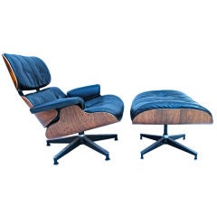 1960 Charles Eames 670 Chair and Ottoman