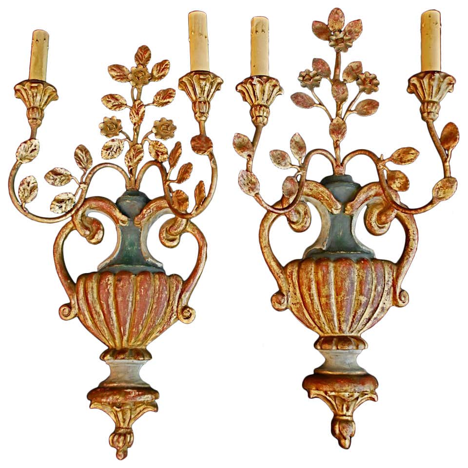 Illustration of Reclaimed Wood And Metal Sconces