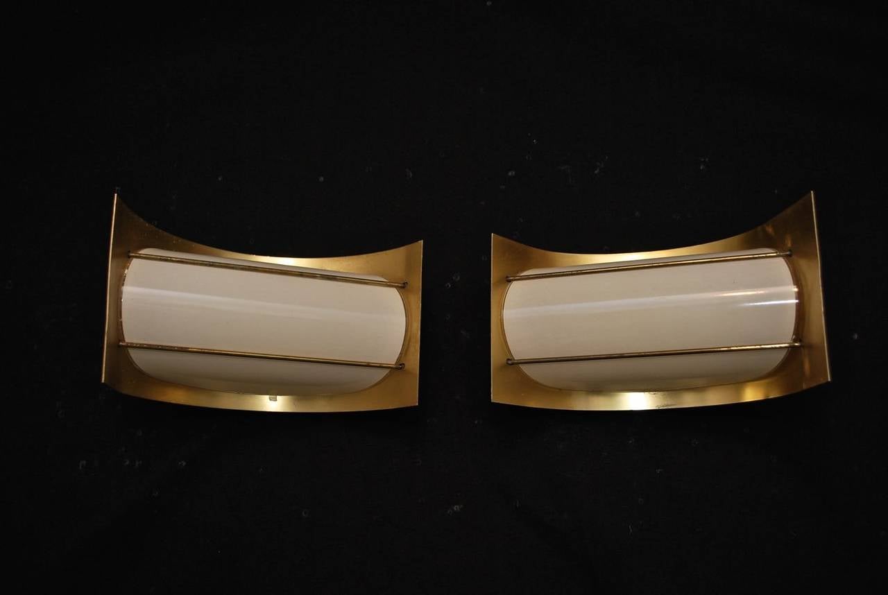 Mid-Century Modern 1950 Outdoor Sconces