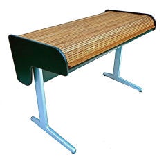 Antique rolling desk by George nelson 1