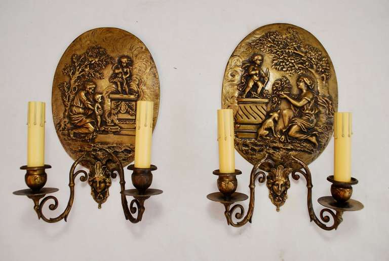 remember we have over three thousand antique sconces and over one thousand antique lights, we can not put everything on 1stdibs, if you need a specific pair of sconces or lights, ask us we might have it in our store, also we have our line of wrought