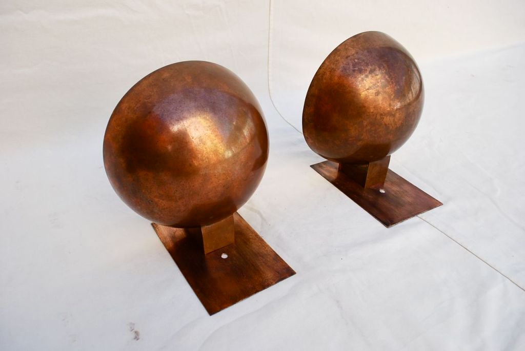 Pair Of Antiques French Sconces By Jean Perzel