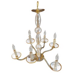 Hand Blown Murano Glass Chandelier