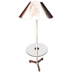 Beautiful Floor Lamp with Metal Shade