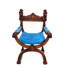 French 19 th century throne 11