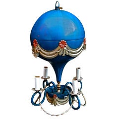 Antique small air balloon light 3