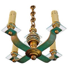 Small Chandelier By Jacques Adnet