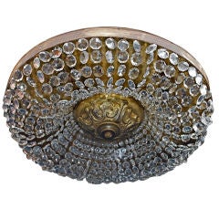 Large Antique flush light
