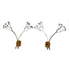 Antique pair of  sconces by Ruppert Nikkol