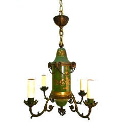 Antique French small chandelier