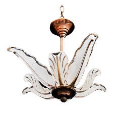 small Antique French chandelier by EZAN