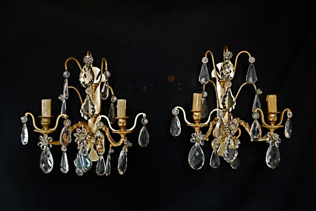 remember we have over three thousand antique sconces and over one thousand antique lights, we can not put everything on 1stdibs, if you need a specific pair of sconces or lights, ask us we might have it in our store, also we have our line of wrought