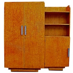 Small French Art Deco armoire/bookcase 6