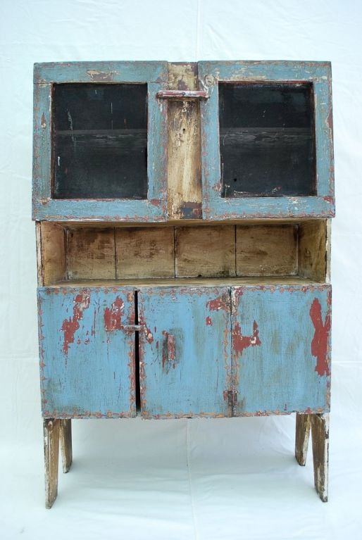 A very nice rustic hutch from Guatemala, they use it to store food

ALL SALES ARE FINAL, STORE CREDIT OR EXCHANGE ONLY,