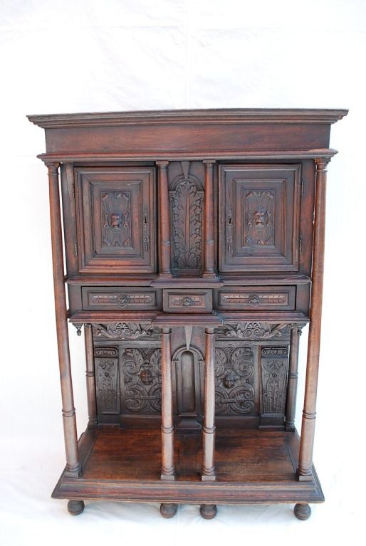 A very nice and elegant 19 th century French renaissance cabinet

ALL SALES ARE FINAL, STORE CREDIT OR EXCHANGE ONLY