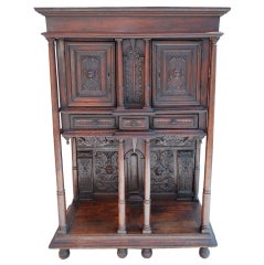 19th century french renaissance  buffet/cabinet