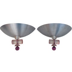 Antique Pair of 1970s Sconces 4