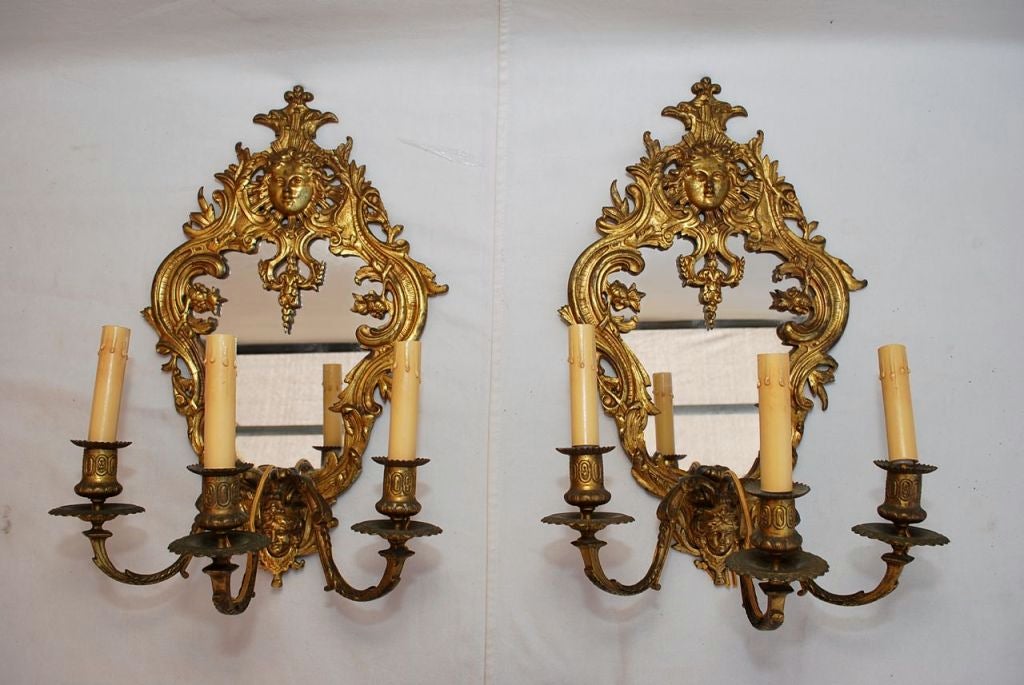 remember we have over three thousand antique sconces and over one thousand antique lights, we can not put everything on 1stdibs, if you need a specific pair of sconces or lights, ask us we might have it in our store, also we have our line of wrought