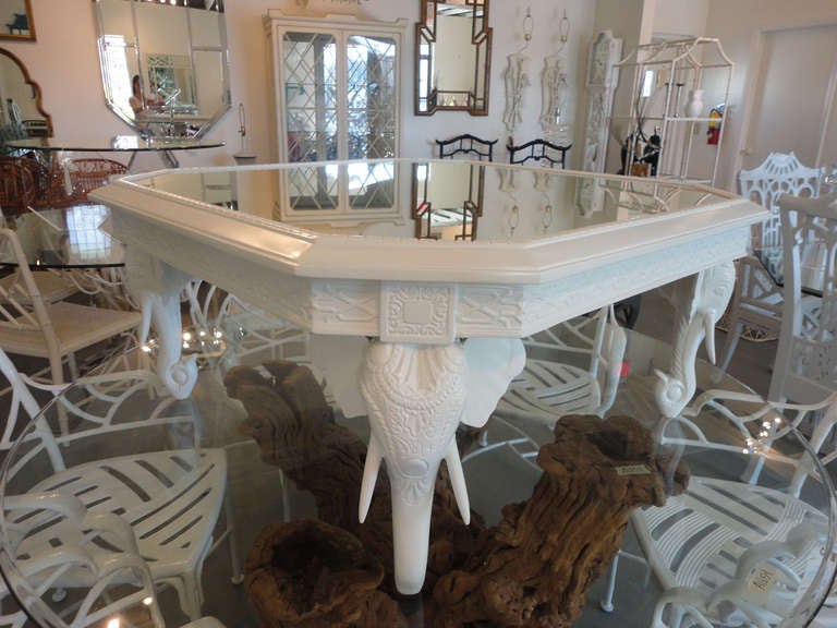 Fretwork Elephant Coffee Table At 1stdibs