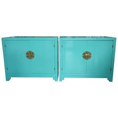 Pair Ming Style Cabinets