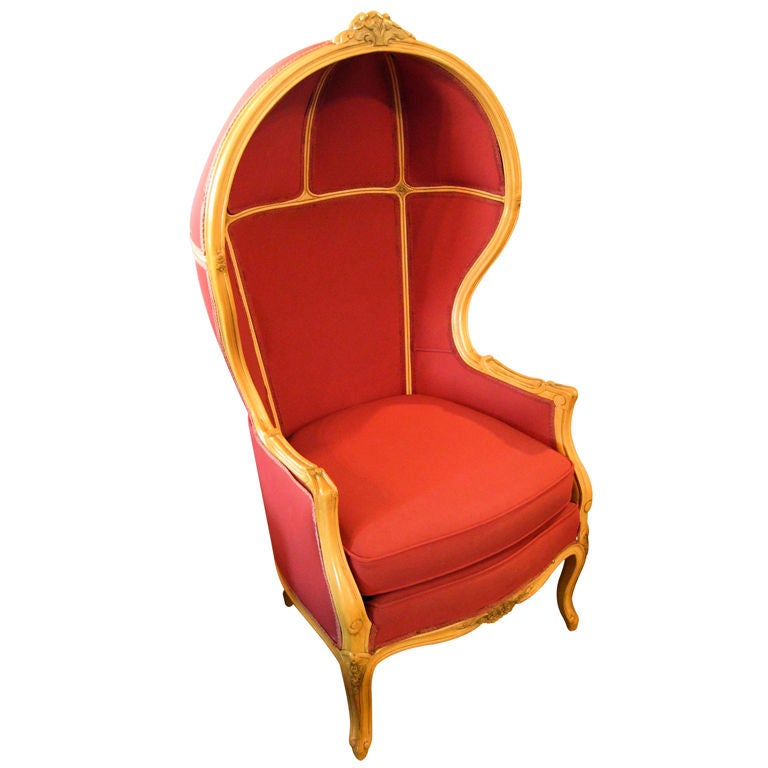 Vintage Hooded Chair