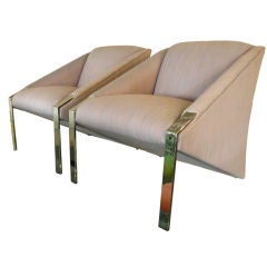Pair of Directional Lounge Chairs