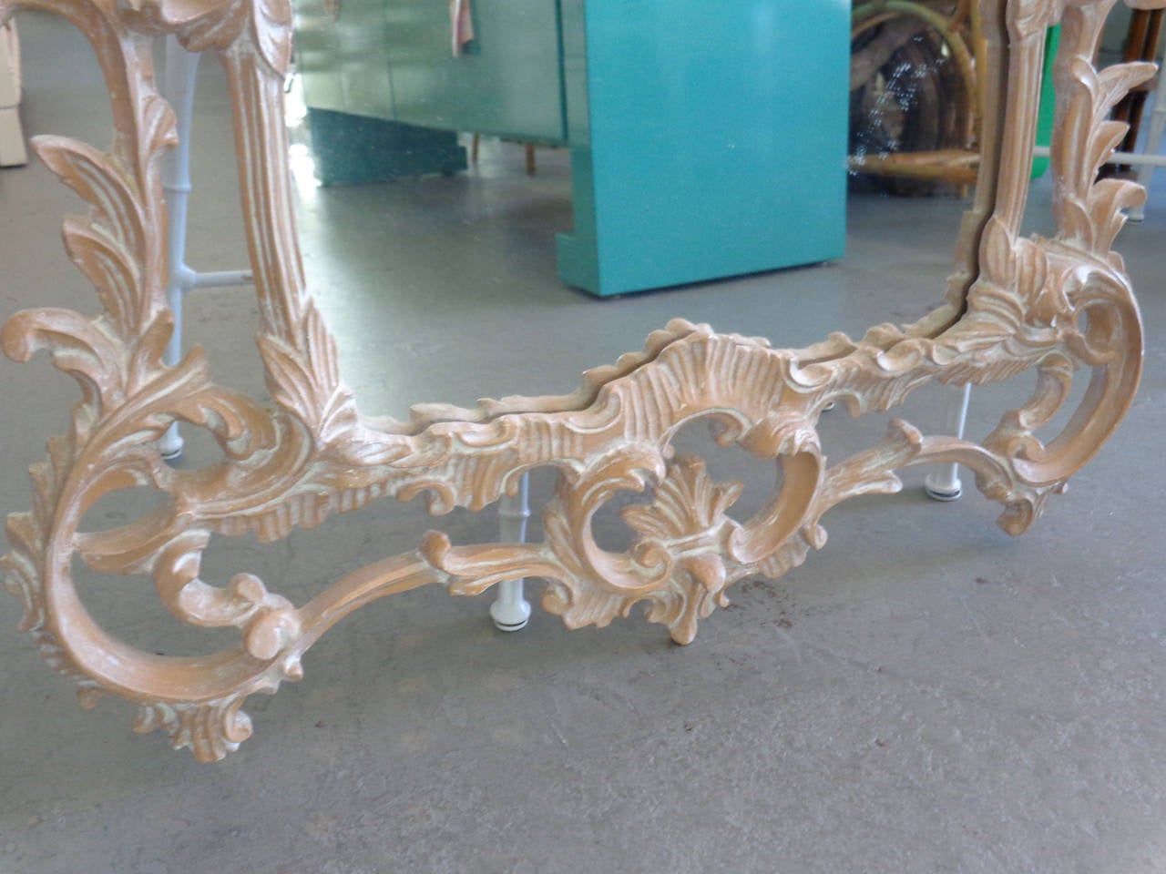 20th Century Chippendale Style Pagoda Mirror
