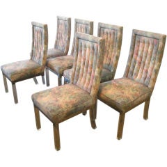 Set of 6 Lucite Dining Chairs