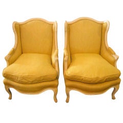 Pair of Palm Beach Regency Chairs