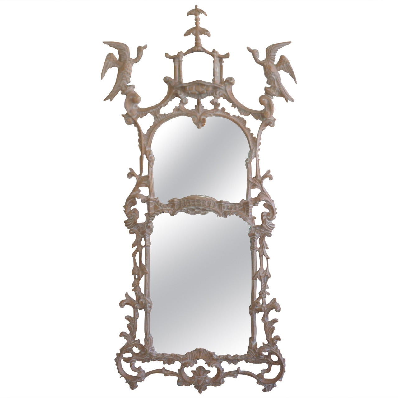 Chippendale Style Pagoda Mirror