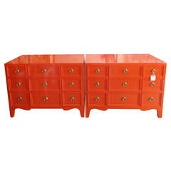 Pair of Regency Style Chests