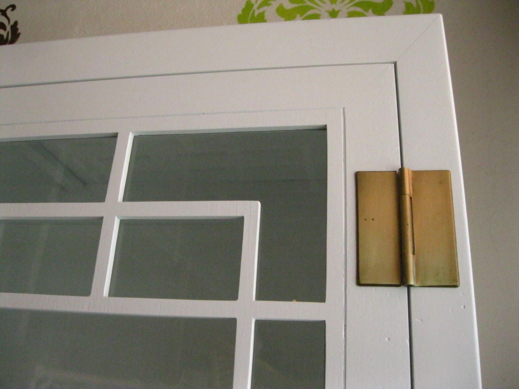Pair of Lacquered Fretwork Cabinets 3