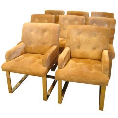 Set of 8 Cantilever Chairs