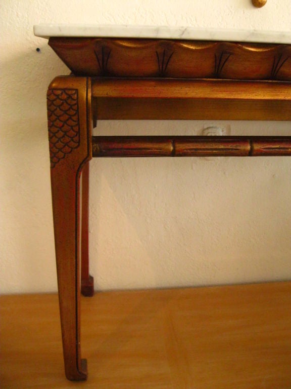 Pagoda Mirror and Console 5