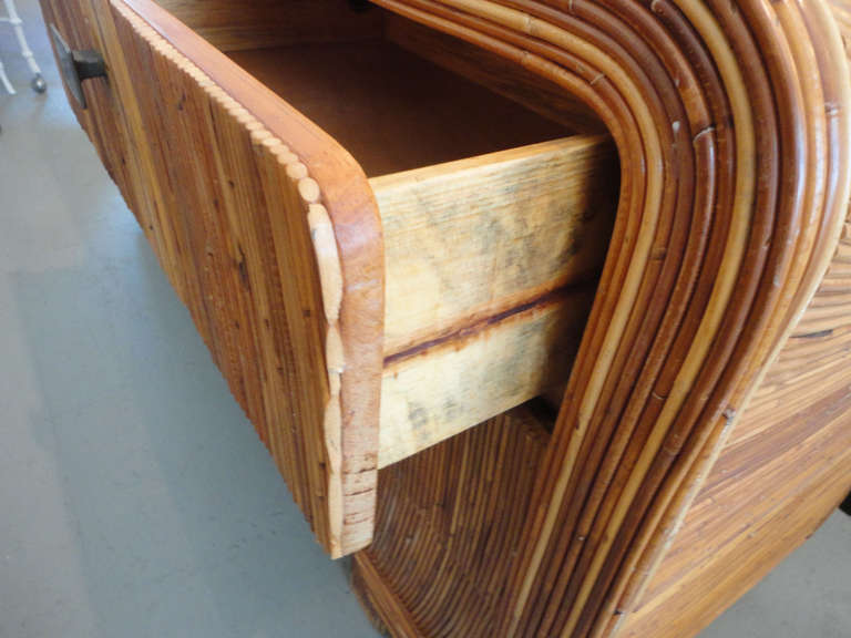 Rattan Dresser and Night Stand 3