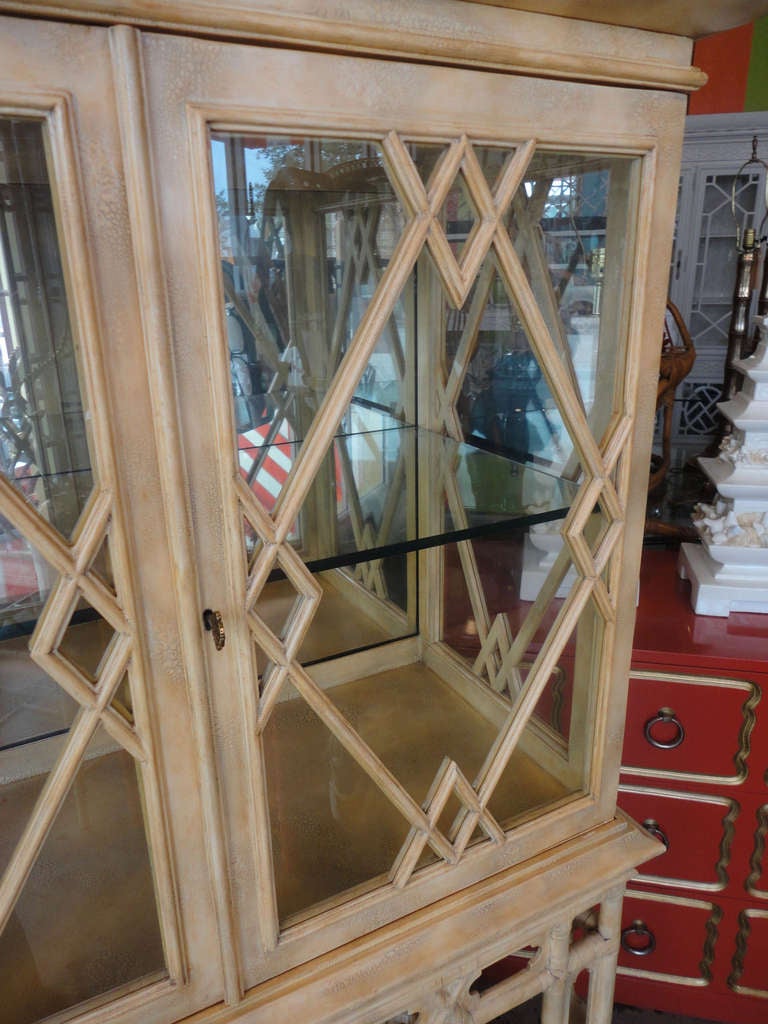 American Pagoda Cabinet on Stand