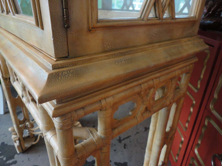 Pagoda Cabinet on Stand 1