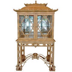 Pagoda Cabinet on Stand