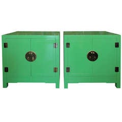 Pair of Ming Style Cabinets Pair of Ming Style Cabinets
