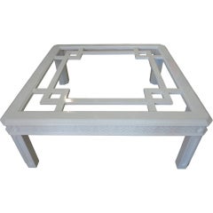 Fretwork Coffee Table