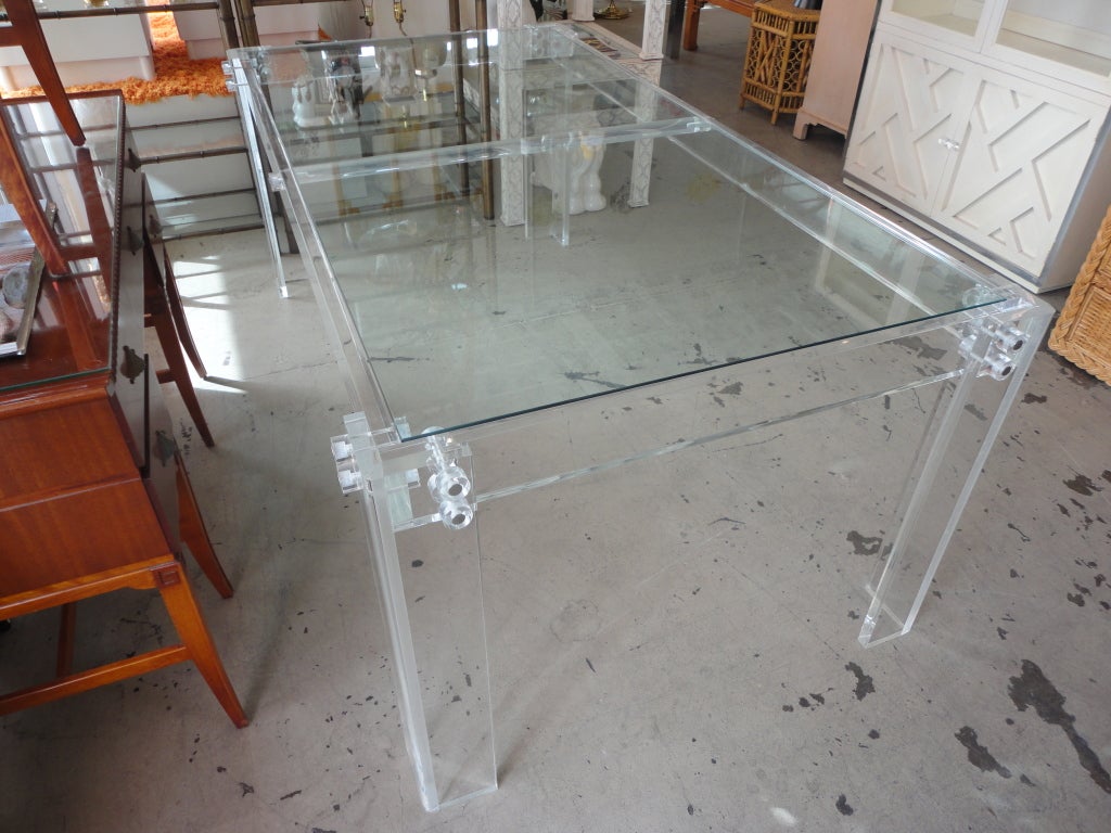 Lucite Dining Table At 1stdibs