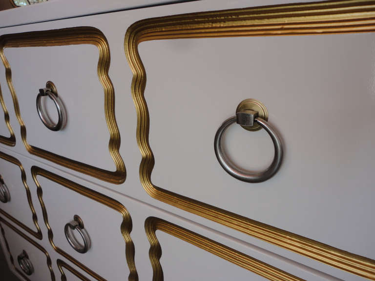 Pair of Hollywood Regency Style Chests 2